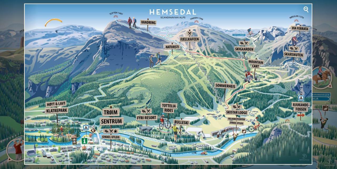 Fantastic Apartment In Hemsedal, Ski In Ski Out, Fyri Tunet Экстерьер фото